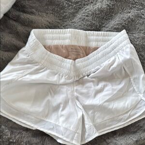 Athleta White Athletic Shorts